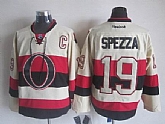 Ottawa Senators #19 Spezza Cream Jerseys,baseball caps,new era cap wholesale,wholesale hats