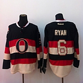 Ottawa Senators #6 Bobby Ryan Black Jerseys,baseball caps,new era cap wholesale,wholesale hats