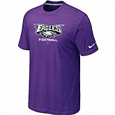 Philadelphia Eagles Critical Victory Purple T-Shirt,baseball caps,new era cap wholesale,wholesale hats