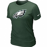 Philadelphia Eagles D.Green Women's Logo T-Shirt,baseball caps,new era cap wholesale,wholesale hats