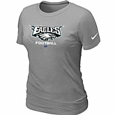 Philadelphia Eagles L.Grey Women's Critical Victory T-Shirt,baseball caps,new era cap wholesale,wholesale hats