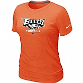 Philadelphia Eagles Orange Women's Critical Victory T-Shirt,baseball caps,new era cap wholesale,wholesale hats