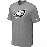Philadelphia Eagles Sideline Legend Authentic Logo T-Shirt Light grey,baseball caps,new era cap wholesale,wholesale hats