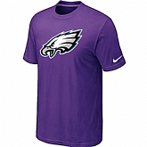 Philadelphia Eagles Sideline Legend Authentic Logo T-Shirt Purple,baseball caps,new era cap wholesale,wholesale hats