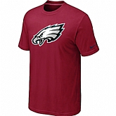 Philadelphia Eagles Sideline Legend Authentic Logo T-Shirt Red,baseball caps,new era cap wholesale,wholesale hats