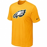 Philadelphia Eagles Sideline Legend Authentic Logo T-Shirt Yellow,baseball caps,new era cap wholesale,wholesale hats