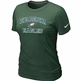 Philadelphia Eagles Women's Heart & Soul D.Green T-Shirt,baseball caps,new era cap wholesale,wholesale hats