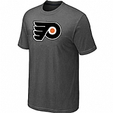 Philadelphia Flyers Big & Tall Logo D.Grey T-Shirt,baseball caps,new era cap wholesale,wholesale hats
