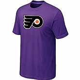 Philadelphia Flyers Big & Tall Logo Purple T-Shirt,baseball caps,new era cap wholesale,wholesale hats