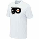 Philadelphia Flyers Big & Tall Logo White T-Shirt,baseball caps,new era cap wholesale,wholesale hats