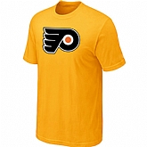 Philadelphia Flyers Big & Tall Logo Yellow T-Shirt,baseball caps,new era cap wholesale,wholesale hats