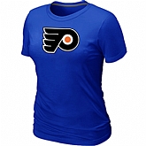 Philadelphia Flyers Big & Tall Women's Logo Blue T-Shirt,baseball caps,new era cap wholesale,wholesale hats