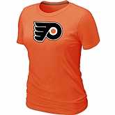 Philadelphia Flyers Big & Tall Women's Logo Orange T-Shirt,baseball caps,new era cap wholesale,wholesale hats