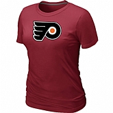 Philadelphia Flyers Big & Tall Women's Logo Red T-Shirt,baseball caps,new era cap wholesale,wholesale hats