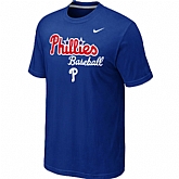 Philadelphia Phillies 2014 Home Practice T-Shirt - Blue,baseball caps,new era cap wholesale,wholesale hats