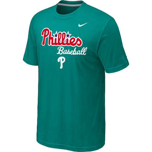 Philadelphia Phillies 2014 Home Practice T-Shirt - Green