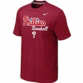 Philadelphia Phillies 2014 Home Practice T-Shirt - Red,baseball caps,new era cap wholesale,wholesale hats
