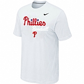 Philadelphia Phillies 2014 Home Practice T-Shirt - White,baseball caps,new era cap wholesale,wholesale hats