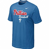 Philadelphia Phillies 2014 Home Practice T-Shirt - light Blue,baseball caps,new era cap wholesale,wholesale hats