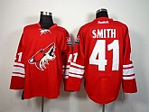Phoenix Coyotes #41 Smith Red Jerseys,baseball caps,new era cap wholesale,wholesale hats