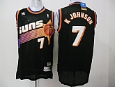 Phoenix Suns #7 K Johnson Black Jerseys,baseball caps,new era cap wholesale,wholesale hats