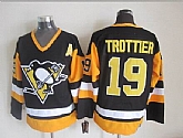Pittsburgh Penguins #19 Trottier CCM Throwback Black Yellow Jerseys,baseball caps,new era cap wholesale,wholesale hats