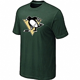 Pittsburgh Penguins Big & Tall Logo D.Green T-Shirt,baseball caps,new era cap wholesale,wholesale hats