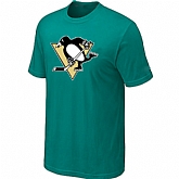 Pittsburgh Penguins Big & Tall Logo Green T-Shirt,baseball caps,new era cap wholesale,wholesale hats