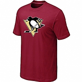 Pittsburgh Penguins Big & Tall Logo Red T-Shirt,baseball caps,new era cap wholesale,wholesale hats