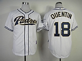 Pittsburgh Pirates #18 Quentin 2014 White Jerseys,baseball caps,new era cap wholesale,wholesale hats