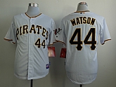 Pittsburgh Pirates #44 Watson White Jerseys,baseball caps,new era cap wholesale,wholesale hats