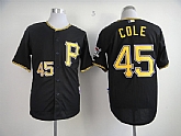 Pittsburgh Pirates #45 Cole Black Jerseys,baseball caps,new era cap wholesale,wholesale hats