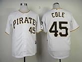 Pittsburgh Pirates #45 Cole White Jerseys,baseball caps,new era cap wholesale,wholesale hats