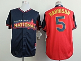 Pittsburgh Pirates #5 Harrison 2014 All Star Navy Blue Jerseys,baseball caps,new era cap wholesale,wholesale hats