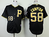 Pittsburgh Pirates #58 Cumpton Black Jerseys,baseball caps,new era cap wholesale,wholesale hats