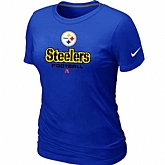 Pittsburgh Steelers Blue Women's Critical Victory T-Shirt,baseball caps,new era cap wholesale,wholesale hats