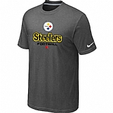 Pittsburgh Steelers Critical Victory D.Grey T-Shirt,baseball caps,new era cap wholesale,wholesale hats