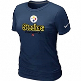 Pittsburgh Steelers D.Blue Women's Critical Victory T-Shirt,baseball caps,new era cap wholesale,wholesale hats