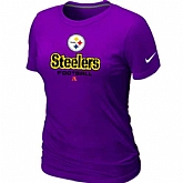 Pittsburgh Steelers Purple Women's Critical Victory T-Shirt,baseball caps,new era cap wholesale,wholesale hats