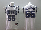 Sacramento Kings #55 Williams White Swingman Jerseys,baseball caps,new era cap wholesale,wholesale hats