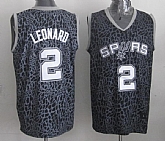 San Antonio Spurs #2 Kawhi Leonard Black Leopard Fashion Jerseys,baseball caps,new era cap wholesale,wholesale hats