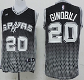 San Antonio Spurs #20 Manu Ginobili Resonate Fashion Black Jerseys,baseball caps,new era cap wholesale,wholesale hats