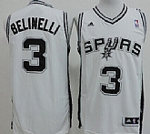 San Antonio Spurs #3 Marco Belinelli Revolution 30 Swingman White Jerseys,baseball caps,new era cap wholesale,wholesale hats