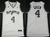 San Antonio Spurs #4 Danny Green Revolution 30 Swingman White Jerseys,baseball caps,new era cap wholesale,wholesale hats