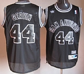 San Antonio Spurs #44 George Gervin Black Throwback Swingman Jerseys,baseball caps,new era cap wholesale,wholesale hats