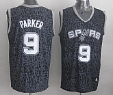 San Antonio Spurs #9 Tony Parker Black Leopard Fashion Jerseys,baseball caps,new era cap wholesale,wholesale hats