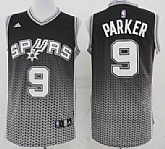 San Antonio Spurs #9 Tony Parker Resonate Fashion Black Jerseys,baseball caps,new era cap wholesale,wholesale hats