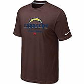 San Diego Charger Critical Victory Brown T-Shirt,baseball caps,new era cap wholesale,wholesale hats