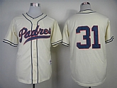 San Diego Padres #31 Dave Winfield Cream 1948 Throwback Jerseys,baseball caps,new era cap wholesale,wholesale hats