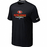 San Francisco 49ers Critical Victory Black T-Shirt,baseball caps,new era cap wholesale,wholesale hats